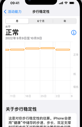 平房iPhone手机维修如何在iPhone开启'步行稳定性通知'