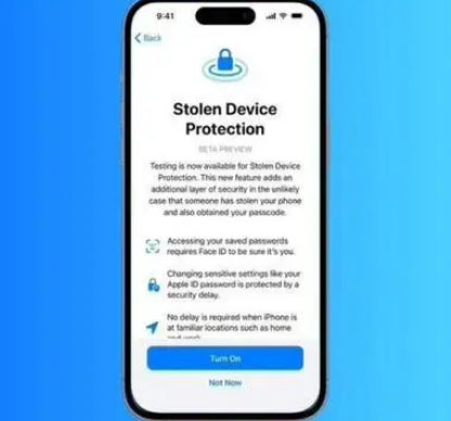 平房苹果授权维修店分享被盗设备保护功能开启方法 