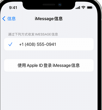 平房apple维修iPhone上无法正常发送iMessage信息 