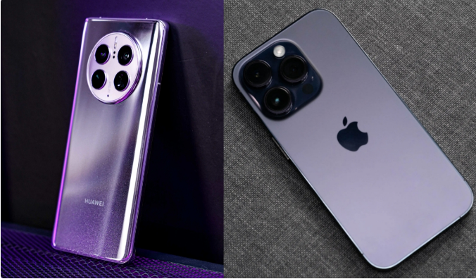 平房苹果14维修分享华为Mate50与iPhone14哪个好？ 