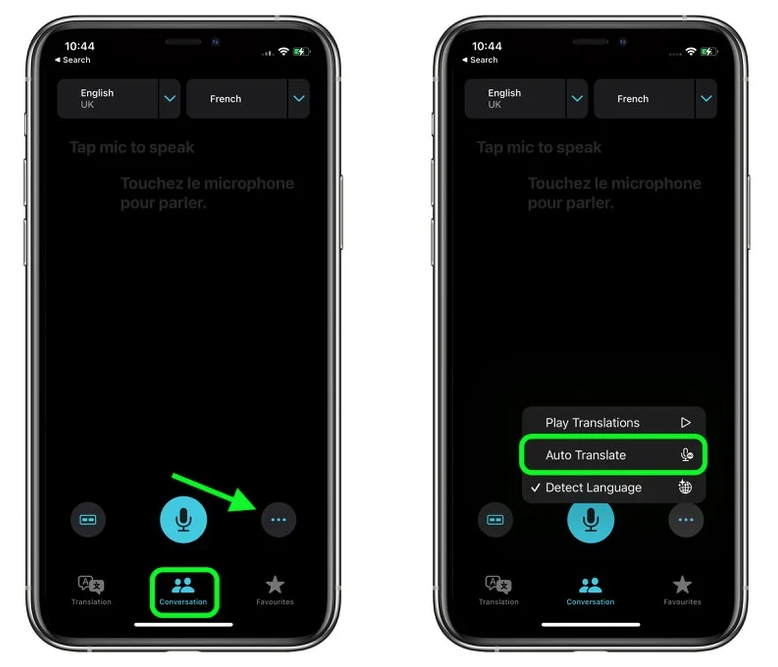 平房苹果手机维修分享iOS 15 “翻译” App 新改进 
